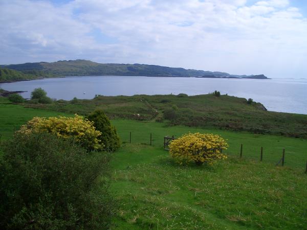 Approaching the gardens