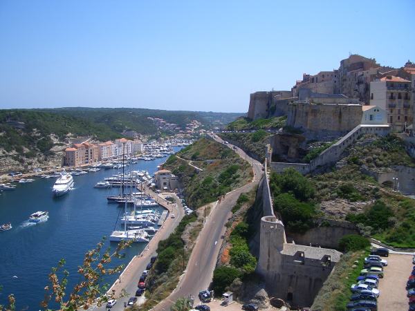 Bonifacio harbour