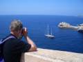 Looking out to sea from Bonifacio citadel