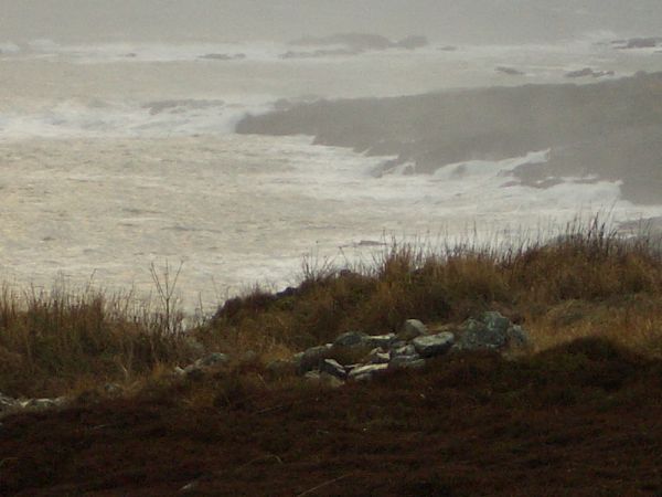 Misty seascape at Findon