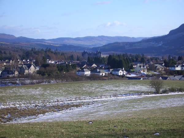 View over Pitlochry