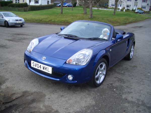 Mum goes for a spin in the new car