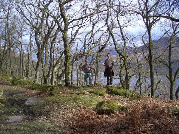 Looking back towards St Fillans